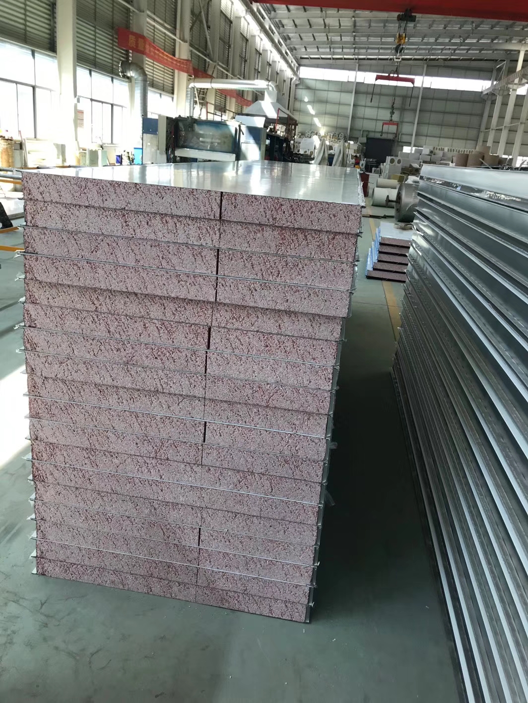 防爆板 南京净化50厚玻镁芯材 A类厂房隔墙板