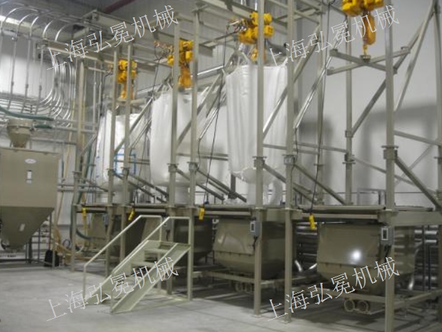 内蒙古工业吨袋拆包站操作 上海弘冕机械工程供应