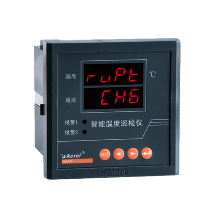 现货安科瑞ARTM-8温度巡检系列仪表 多路温度测控制器 继电器输出