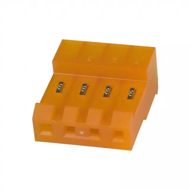 CJT电子连接器 橙色外壳 D3961H-XP 3.96mm间距 线对板连接器