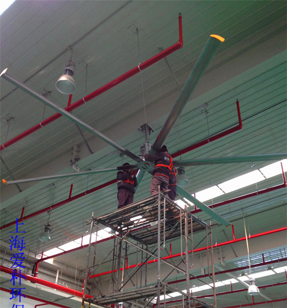 浙江5米直径高品质吊扇大直径吊扇 欢迎来电 上海爱朴环保科技供应