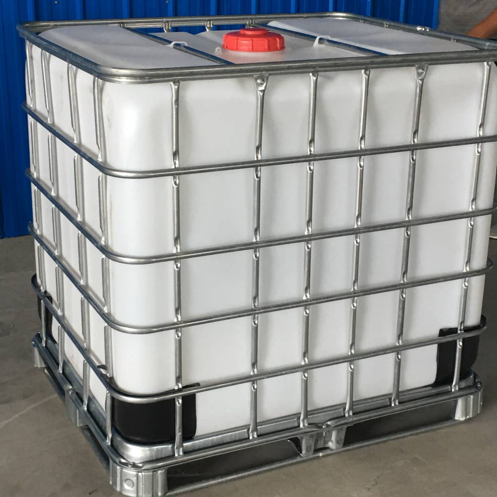 供应1T方形塑料桶1000升，1000L带框架塑料桶一吨