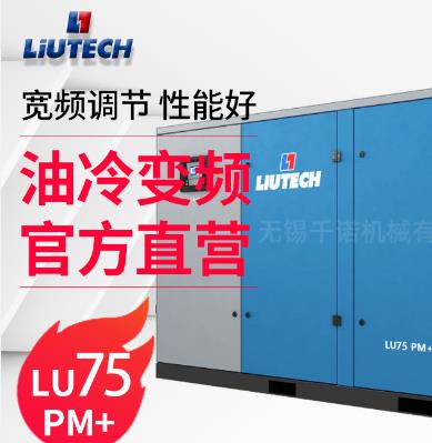 富达永磁变频螺杆空压机LU75PM+**高能效油冷