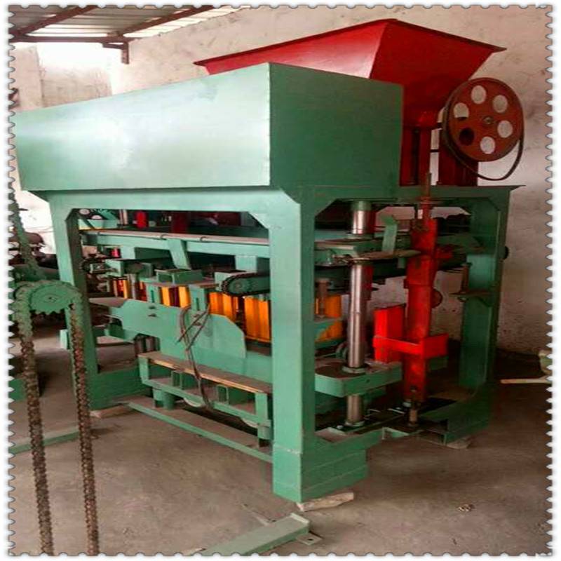 5-15型移动式造砖机 加气块设备生产线 矿粉造砖机