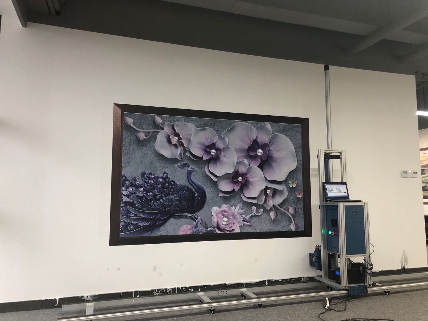 东莞江榕墙体彩绘机3D高清大型户外喷绘机室内壁画喷绘机打印机设备
