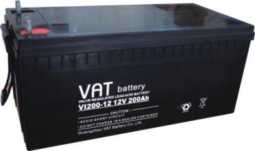 VAT威艾特蓄电池VI200-12/12V200AH产品规格参数报价