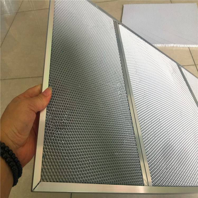 铝基设备光触媒过滤网 催化二氧化钛板滤网 光氧光解蜂窝滤网