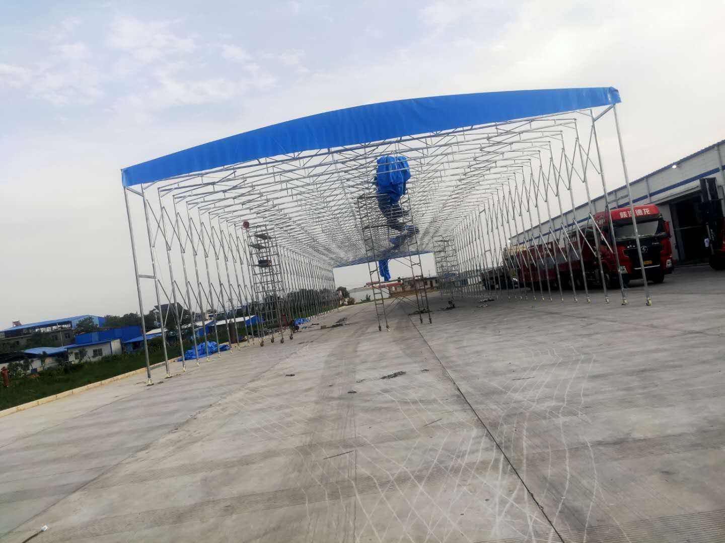 北京汽修遮陽篷 多年行業經驗 太原倉庫遮陽棚價格