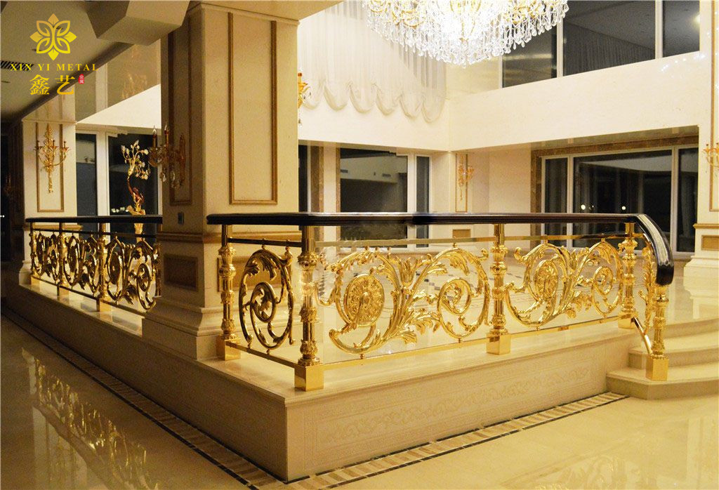 北京會所銅圓弧樓梯扶手廠家 別墅典型旋轉樓梯 款式新穎