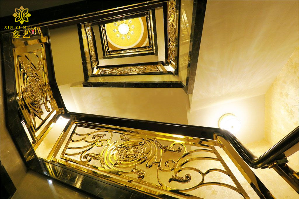 【純銅樓梯扶手價格】安裝整體純銅樓梯扶手要注意哪些問題
