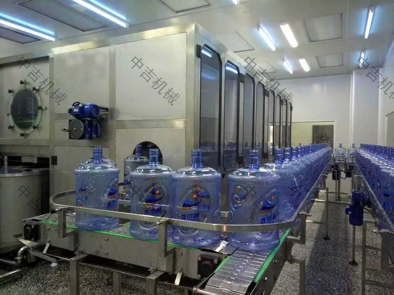 一整套桶装水生产线 全自动大桶水生产线 桶装水生产设备