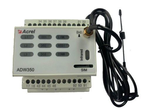 安科瑞ADW350WD-4G/K铁塔基站直流智能电表 改造用无线直流电能表
