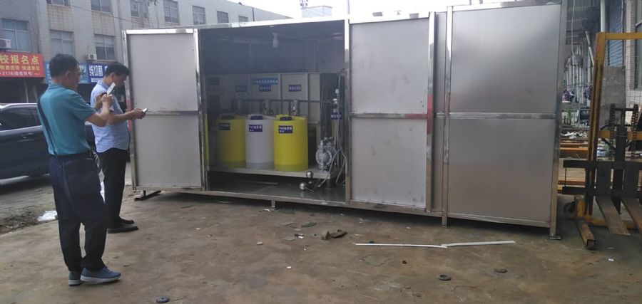 福建污水处理设备酸洗废水电镀废水集装箱一体机