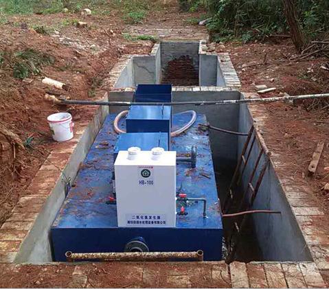 无动力一体化生活污水处理设施