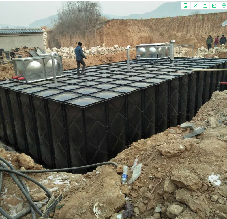 地埋式箱泵一体化冬季施工说明