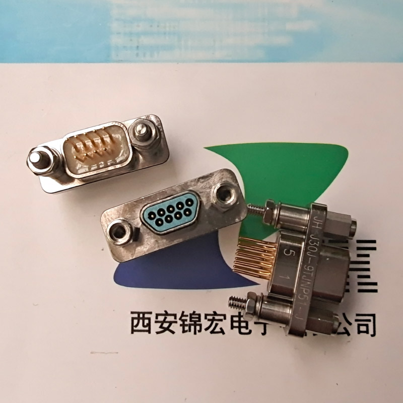 焊接式插座J30JZLN9ZKSA000低插拔力微矩形连接器