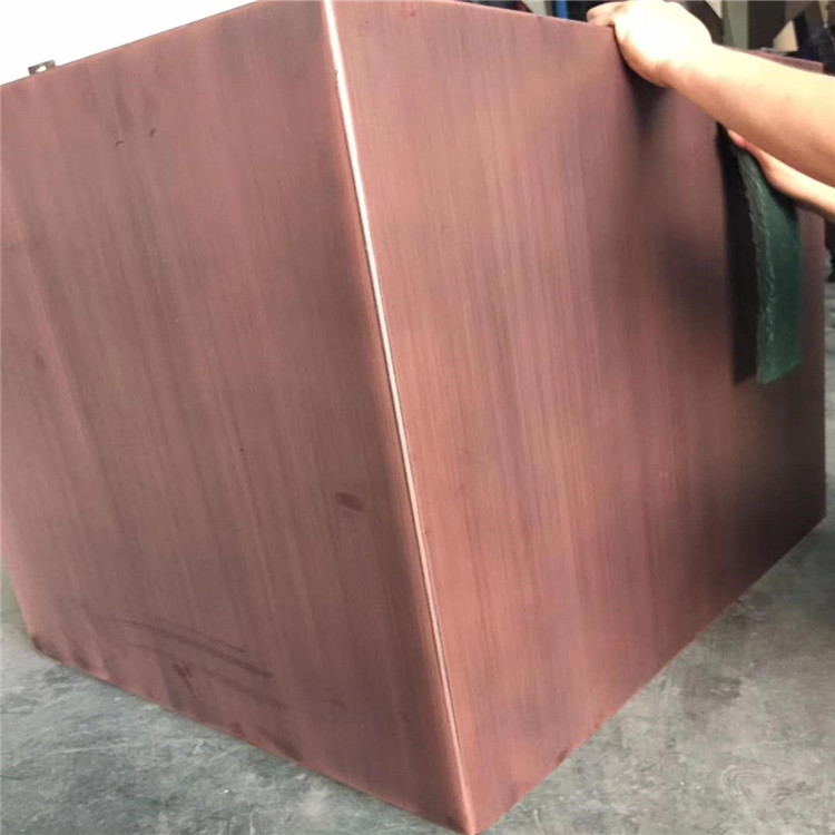 深圳稳定的铜色铝单板订制 铝乐建材