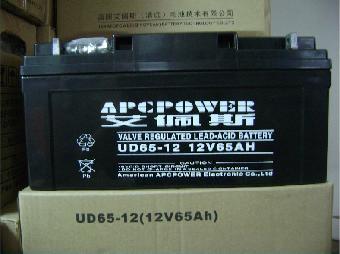 艾佩斯蓄电池12V65AH太阳能 路灯 UPS电源 EPS直流屏**