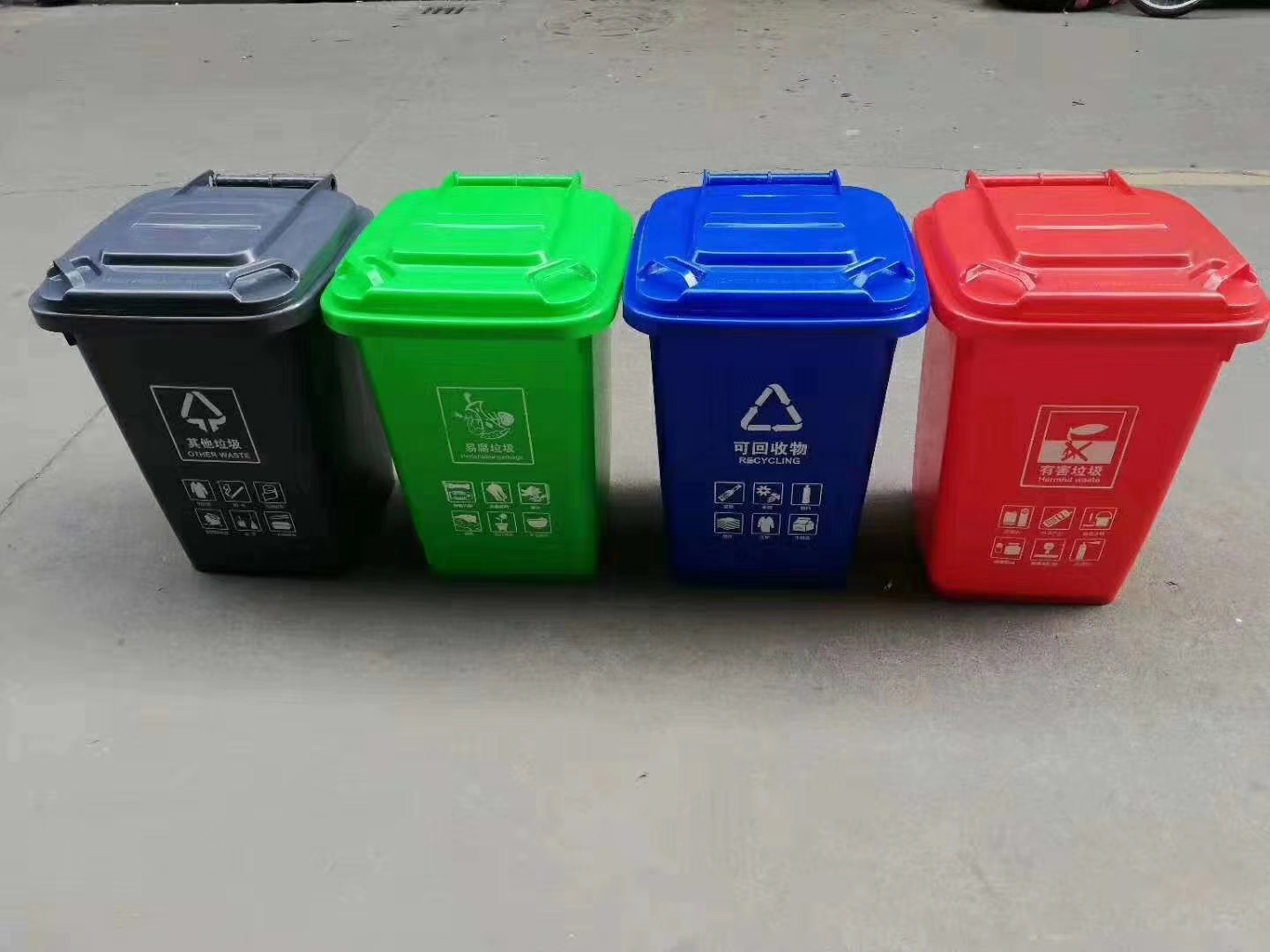 浙江绿化垃圾桶 大白桶 质量保证