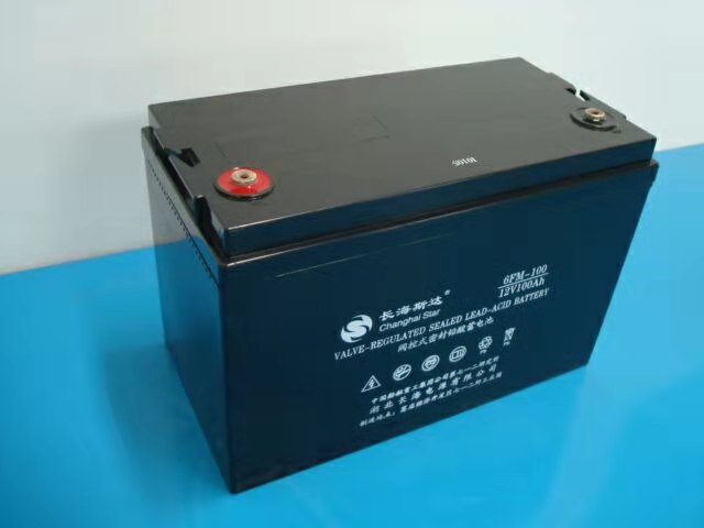长海斯达蓄电池12V100AH阀空式铅酸蓄电池