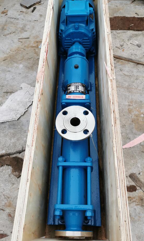 出售清水单螺杆泵含减速机HDN040S1