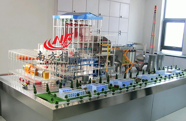核电站汽轮机模型