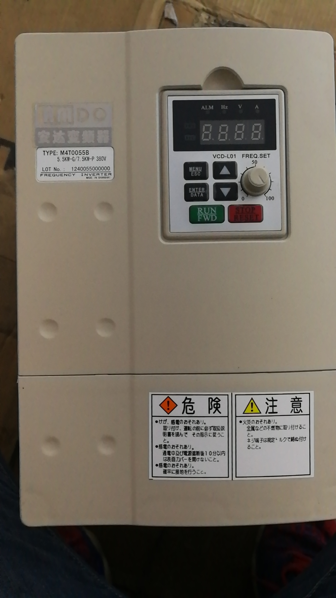 VCD2000-M4T0055B安达变频器昆明红河州总代理