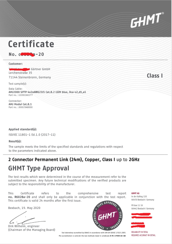 网线GHMT认证CAT6，HDMI GHMT认证