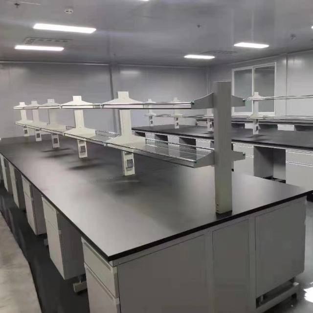 实验台实验室工作台化验室*台全钢边台边柜定制实验桌子通风柜