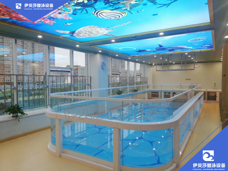 梧州透明新款亲子游泳玻璃池