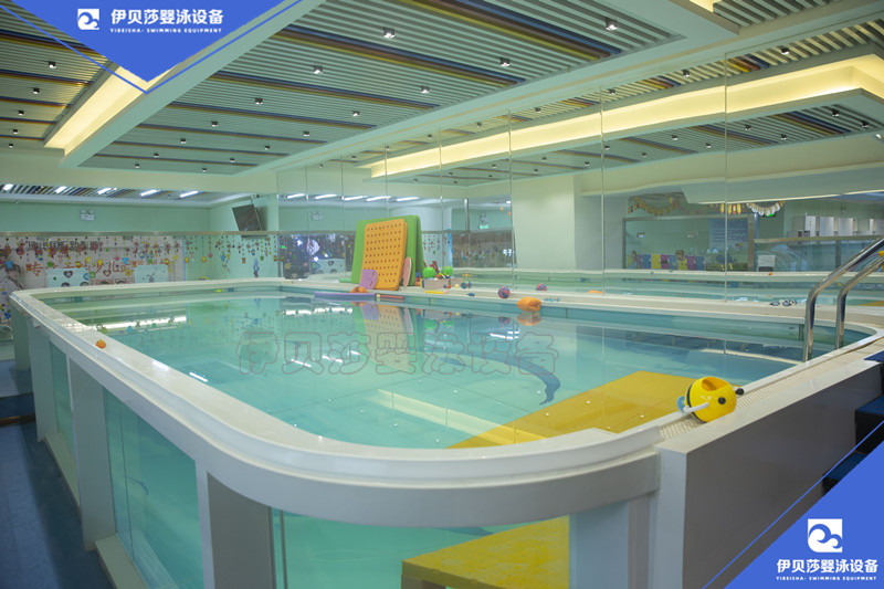 阳江透明新款亲子游泳玻璃池