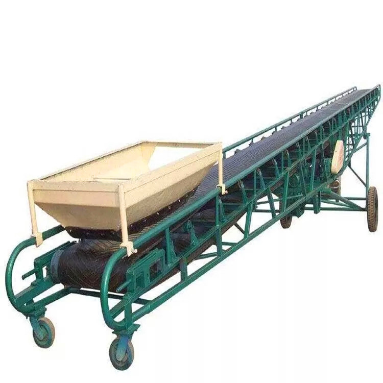 升降式皮带输送机 化肥输送机