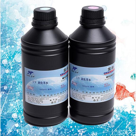 东莞宜田墨水生产厂家供应广告牌路标金属亚克力UV打印墨水