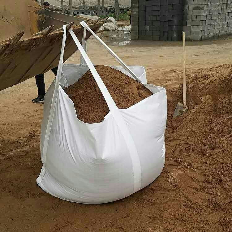 圆筒形集装袋 炭黑吨袋吨包编织袋承重500-1000kg可定制尺寸