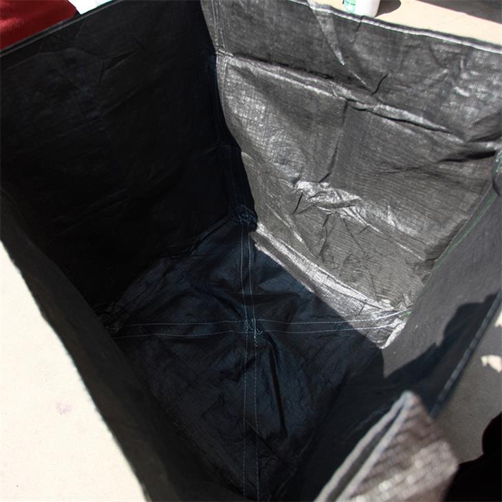 吨包袋拉筋批发厂家平行托底加厚耐磨1吨黑色吨包污泥吨袋编织袋