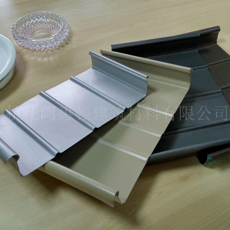 阿惠顿金属直立锁边45-470氟碳耐腐蚀铝镁锰屋面板