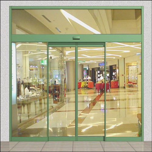 坑梓自动感应玻璃门定制安装 感应玻璃门 性能稳定质量可靠