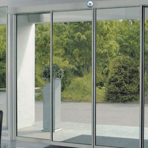 东门自动感应玻璃门定制 自动玻璃门 品质可靠