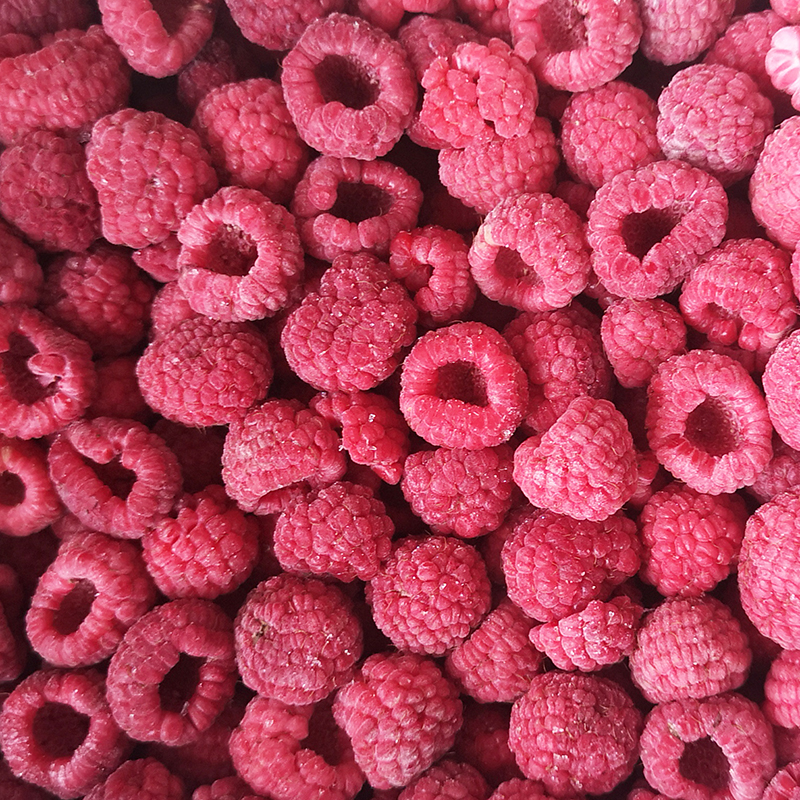厂家供应冷冻红树莓覆盆子速冻浆果榨汁水果