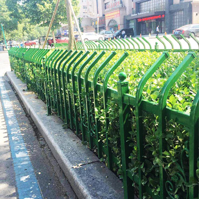 佛山花园锌钢围栏绿化栏杆生产安装