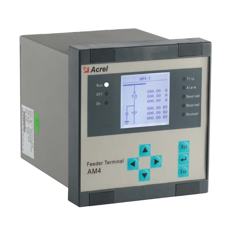 安科瑞智慧管廊用微机保护装置 AM4-I 电流型保护 10kv馈线保护装置