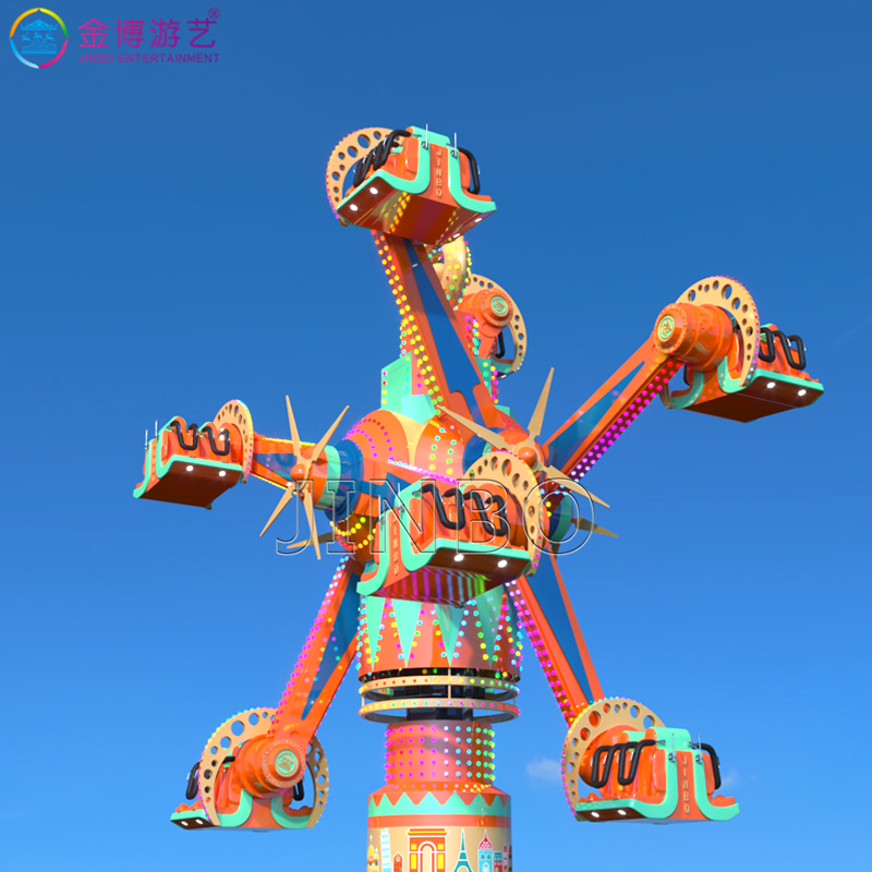 海洋乐园游玩项目 360°高空旋转游艺机环游世界 金博定制价