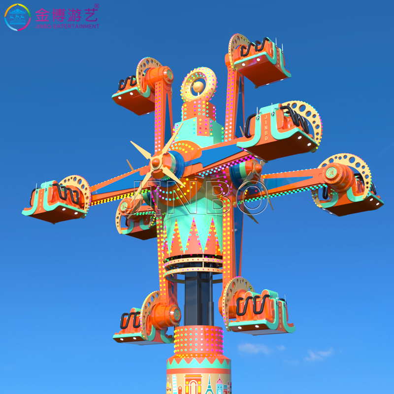 主题乐园自控飞机类游乐设备环游世界游艺设施