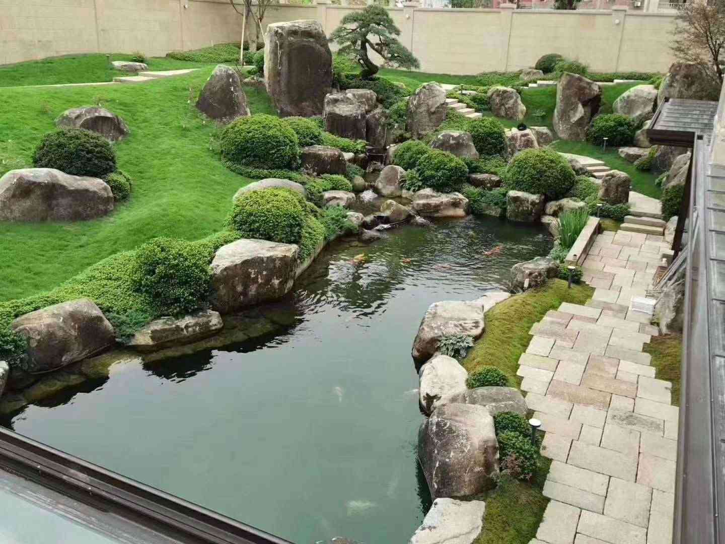 日式小庭院设计实景图 自有设计团队