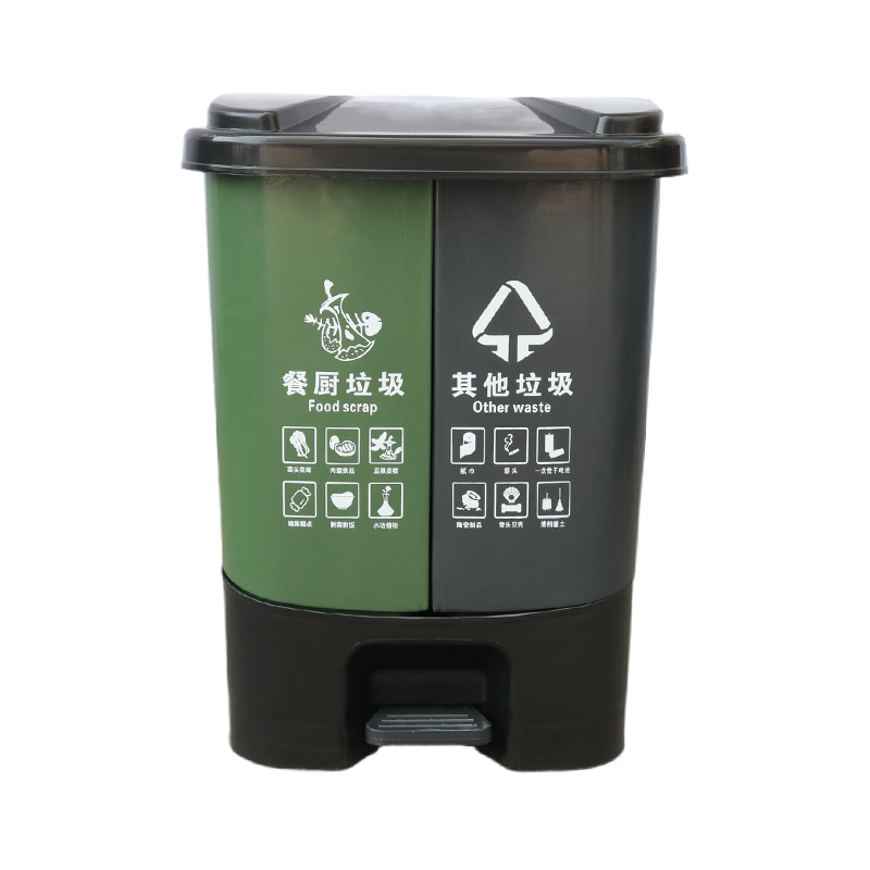 银川40塑料垃圾桶电话 ①样式全②质量好 分类垃圾桶