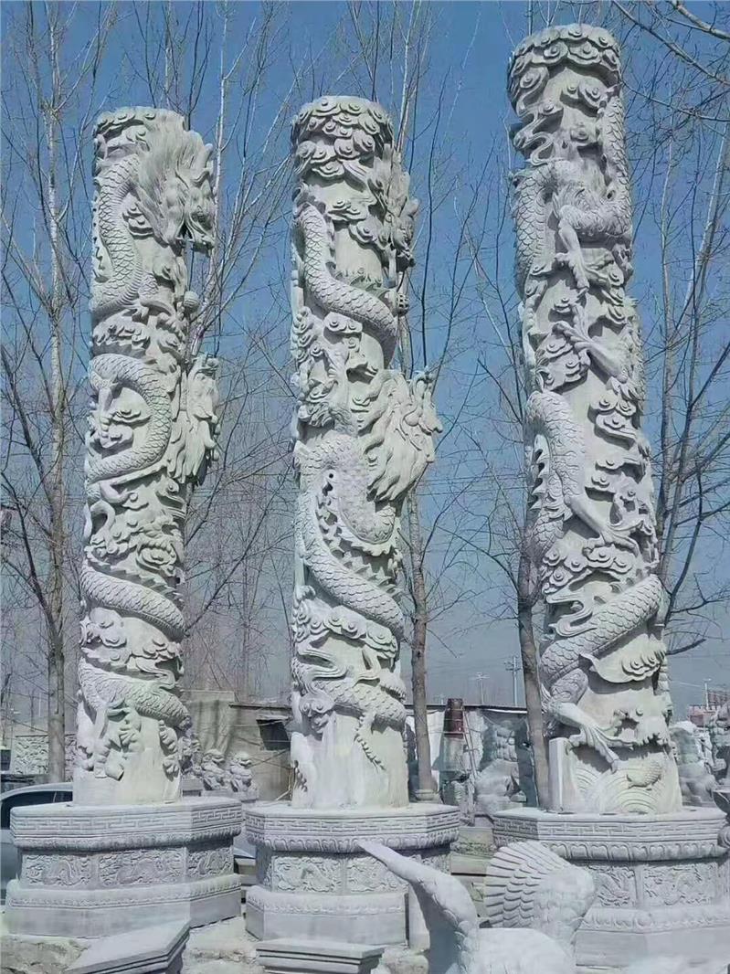 三明大型雕塑文化柱厂家
