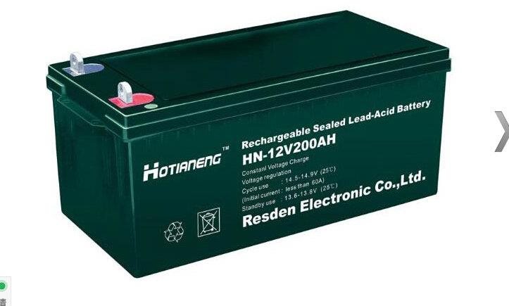 HOTIANENG昊能蓄电池HN-12V200AH产品规格参数报价
