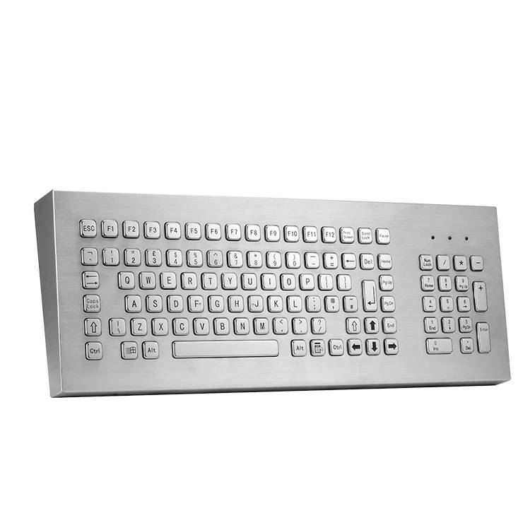 嵌入式金融设备金属防水防尘键盘