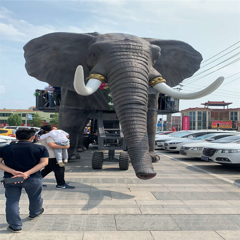 景区商场房地产大型巡游机械大象出售出租厂家