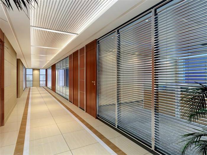 东莞写字楼装修翻新、办公室升级改造、钢化玻璃隔墙